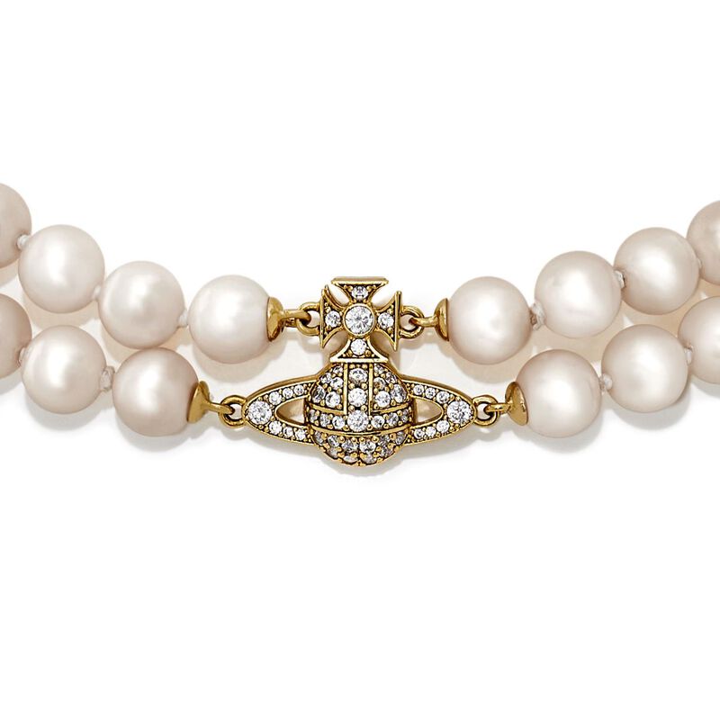 Vivienne Westwood Graziella Pearl Choker image number 1